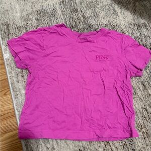 PINK Victoria's Secret Fuchsia Tee